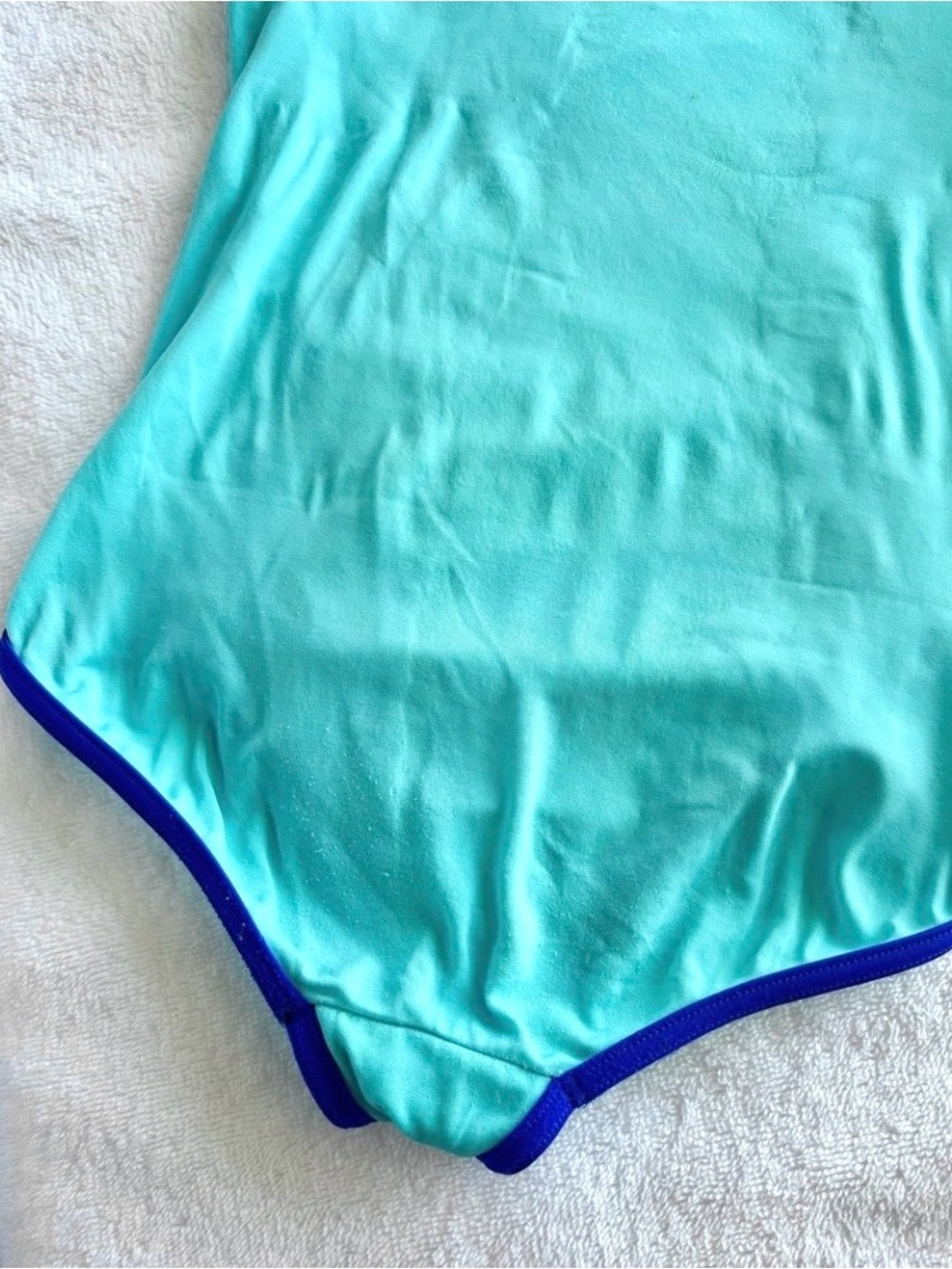 Mini Boden Rainbow Appliqué Swimsuit Aqua Blue 7–8Y / 128 cm - Picture 10 of 12
